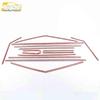 Universal ICON Car Decor: Stainless Steel Anti-Scratch Window & Body Strip for 20 Models