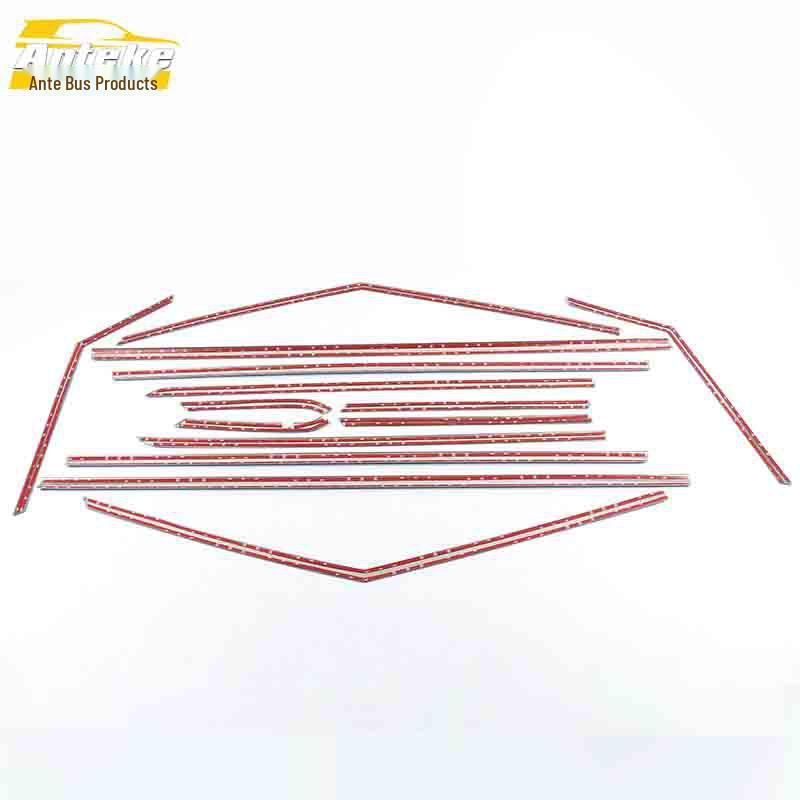 Universal ICON Car Decor: Stainless Steel Anti-Scratch Window & Body Strip for 20 Models