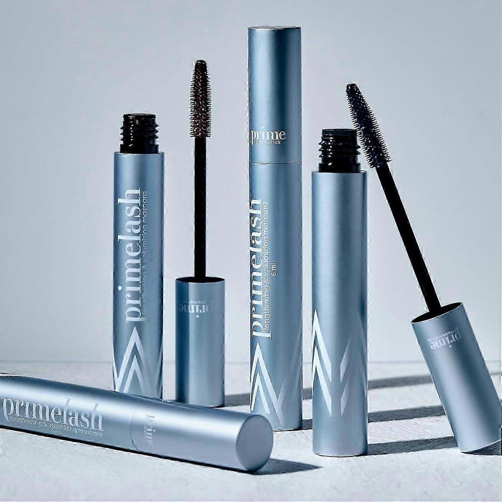PrimeLash Mascara for Older Women  Volumizing, Incredible Length in 2 Coats  Long-Stay, Zero Clumps, Hypoallergenic (Black)