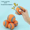 Rubber Squeaky Ball for Border Collie Puppies - Energy-Expending Chew and Play Toy