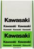 KAWASAKI Originální sada samolepek Kawasaki 14 J70100161 (Příslušenství Kawasaki)
