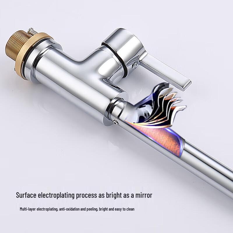 Larsd Brass Kitchen Sink Faucet