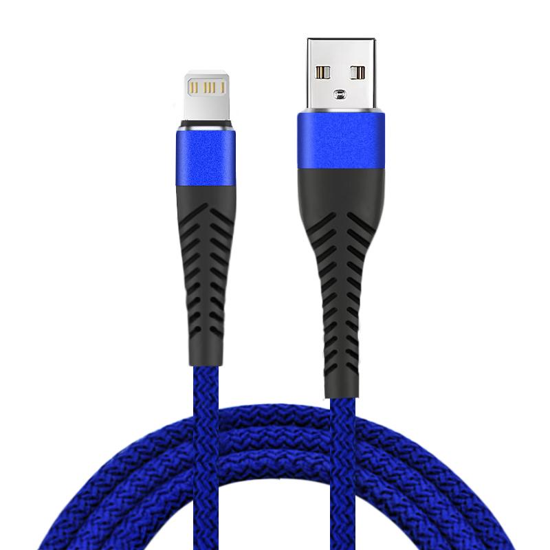 Câble de chargeur USB pour iPhone15 14 13 12 11 Pro X XR XS Max 5 6 s 6s 7 8 Plus, charge rapide, fil Long et court, cordon de données pour téléphone, 3m