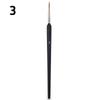 Outline Hand-Painted Watercolor Brush: Wolf Hair, Fine Line & Thick Round Handle for Chinese Painting & Nail Art.
