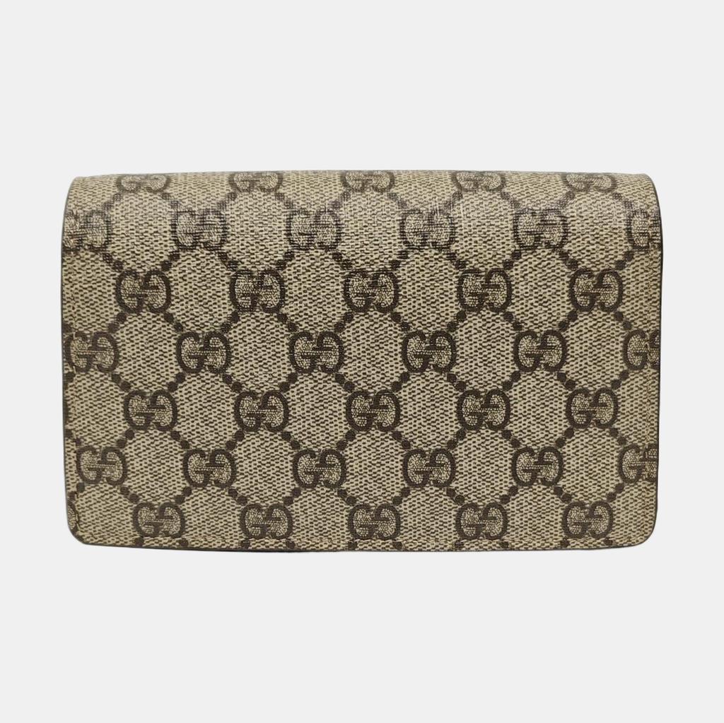 [Použitá] Gucci Dionysus GG Supreme Super Mini Taška 'Béžová' - Velmi dobrý stav #1OJBPZP