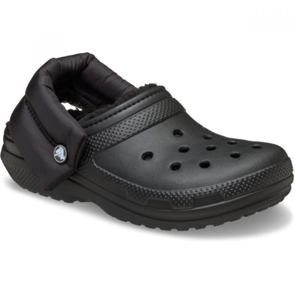 Crocs Classic Puff Strap Lined Clogs M10W12(280mm)