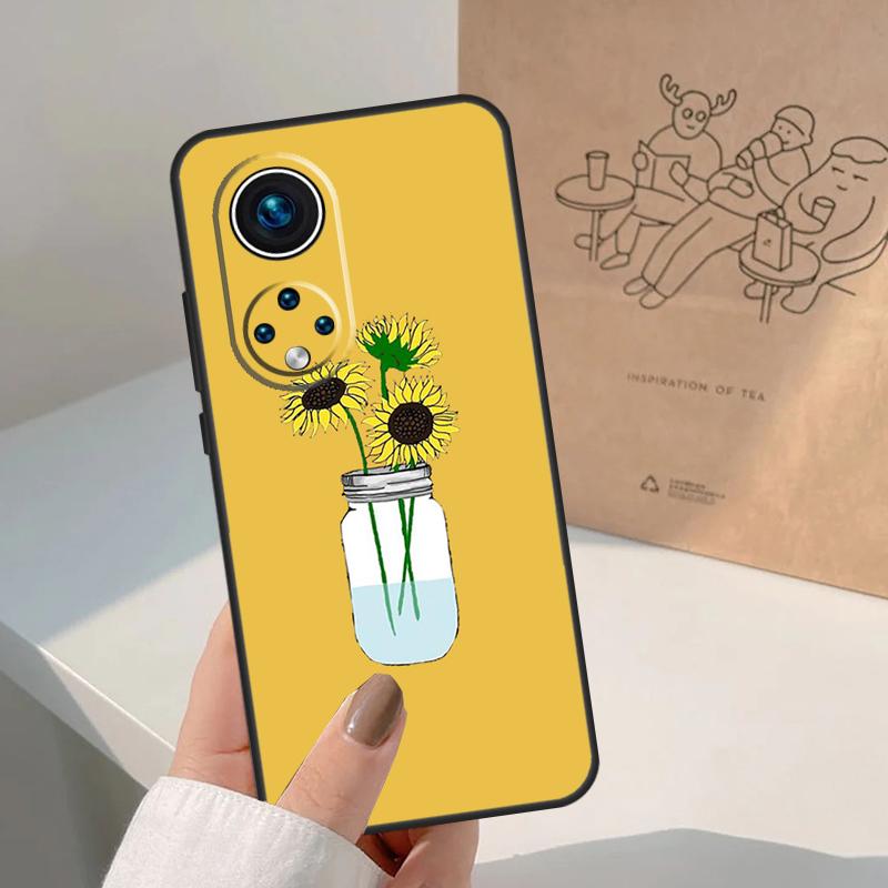 

Daisy Sunflower Floral Flower For Honor Magic 7 Lite 5 6 8 Pro Case For Honor 400 200 90 70 50 X8c X8b X9a X9b X9c X9d Win Honor 400