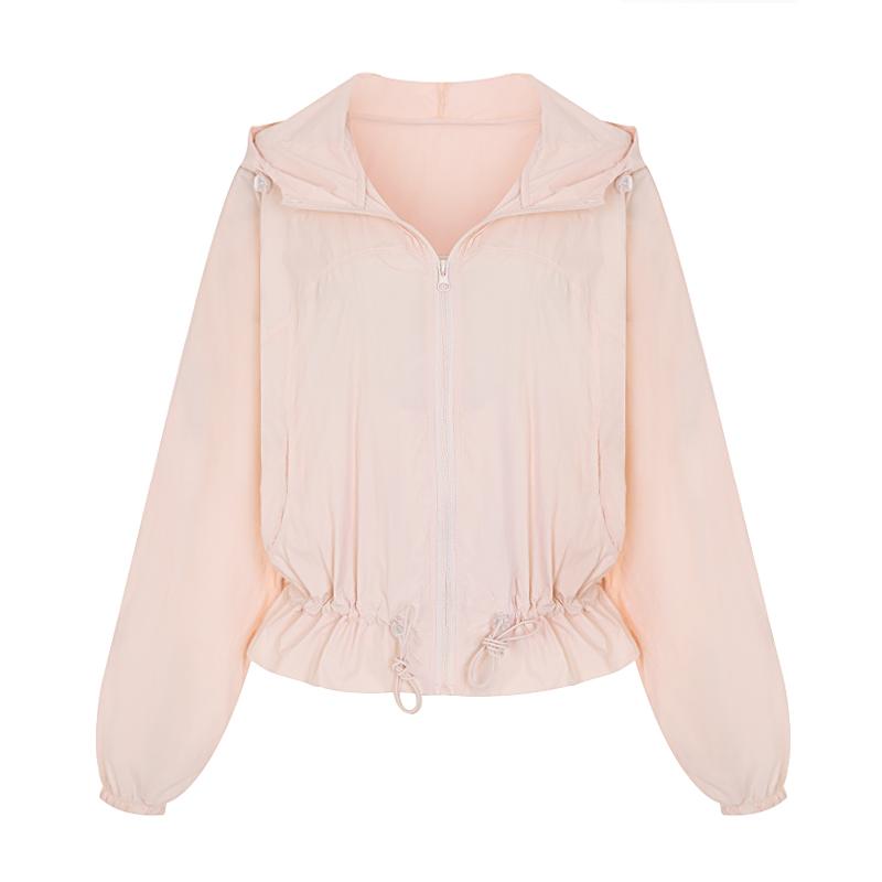 Tview Flare Hooded Zip-Up Jumper_V6B-Cjp004
