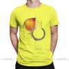 Men T Shirt Acoustic Guitar Hi Lite Music Vintage 100 Cotton Tees Short Sleeve T
