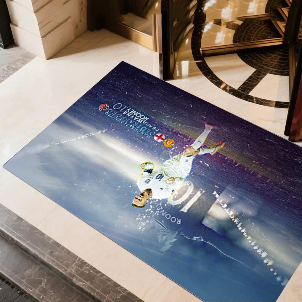 David De Gea Celebration Floor Mat Perfect for Entryway Study room Game Room Dining Room Anti-slip Rug Anime Office Decor Best for Christmas