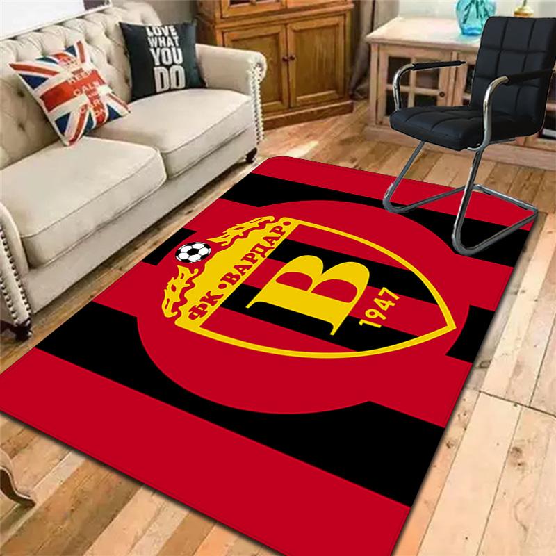 Vardar Skopje Pattern Rug Floor Mat for Living Room or Bedroom Soft and Comfortable Carpet a Gift for Birthday and Holiday.