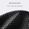 Water Drop Non-Slip Swim Cap for Women - Comfortable, Waterproof, and High Elasticity for Long Hair.
