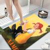 Custom Name Friendship Between Child Horse Carpet Rug Customizable Soft Washable Anti-Slip Home Living Room Sofa Mats Personalized Rug. 0909324