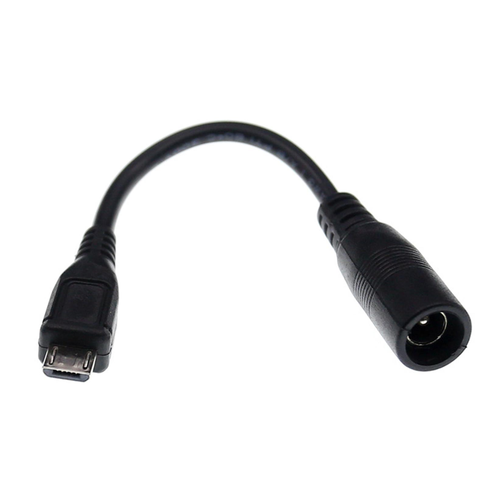 

Кабель для зарядки 5 В 3 А DC5521 Female to Micro USB Male адаптерный провод 5,5x2,1 мм Female to V8 интерфейсный кабель питания шнур