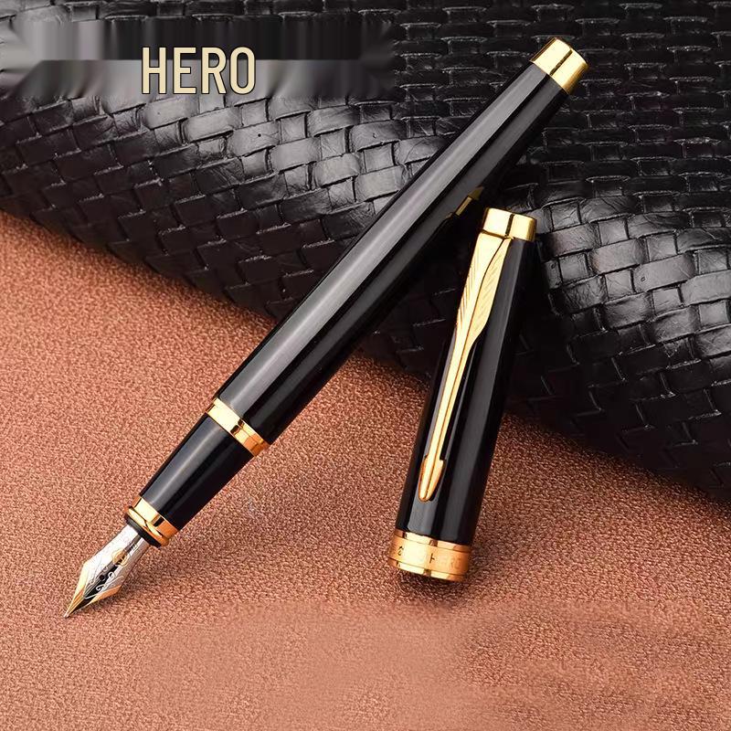 HERO 1505 Steel Pen Ink Set for Writing & Calligraphy - Ideal for Teachers, Students, and Business Gifting