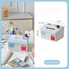 Big Capacity Tissue Storage Box House Shape Desktop Storage Holder Tissue Paper Box  Desktop