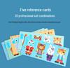 Wooden Animal Dress-Up Puzzle: Bear Changing Clothes Toy for 3-6 Year Olds