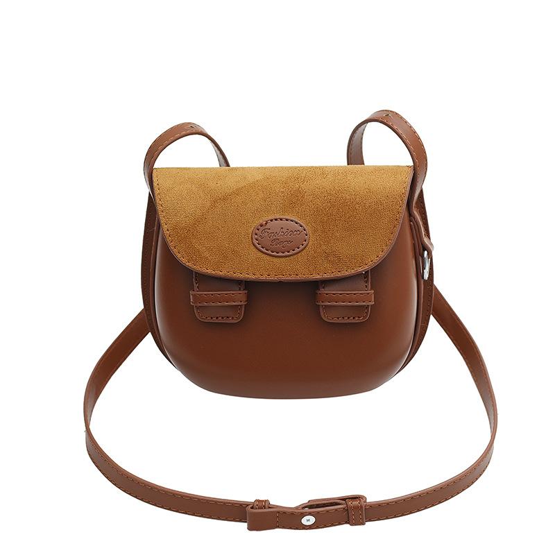 Premium Bag Women's 2024 New Niche Design Popular Saddle Bag Retro Simple Fashion Shoulder Messenger Bag