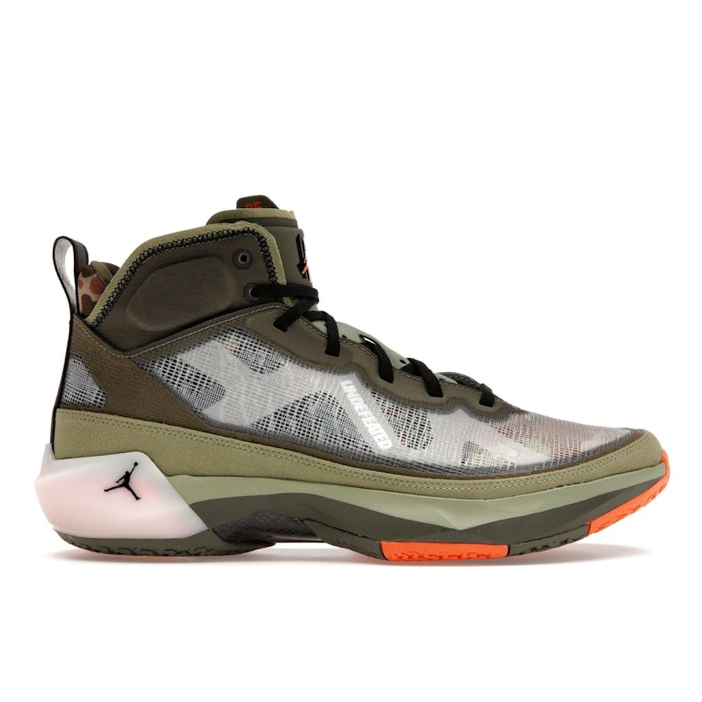 Undefeated X Air Jordan 37 SP Flight Jacket Unisex Sneakers Green Oil-Green Black DV6255-300