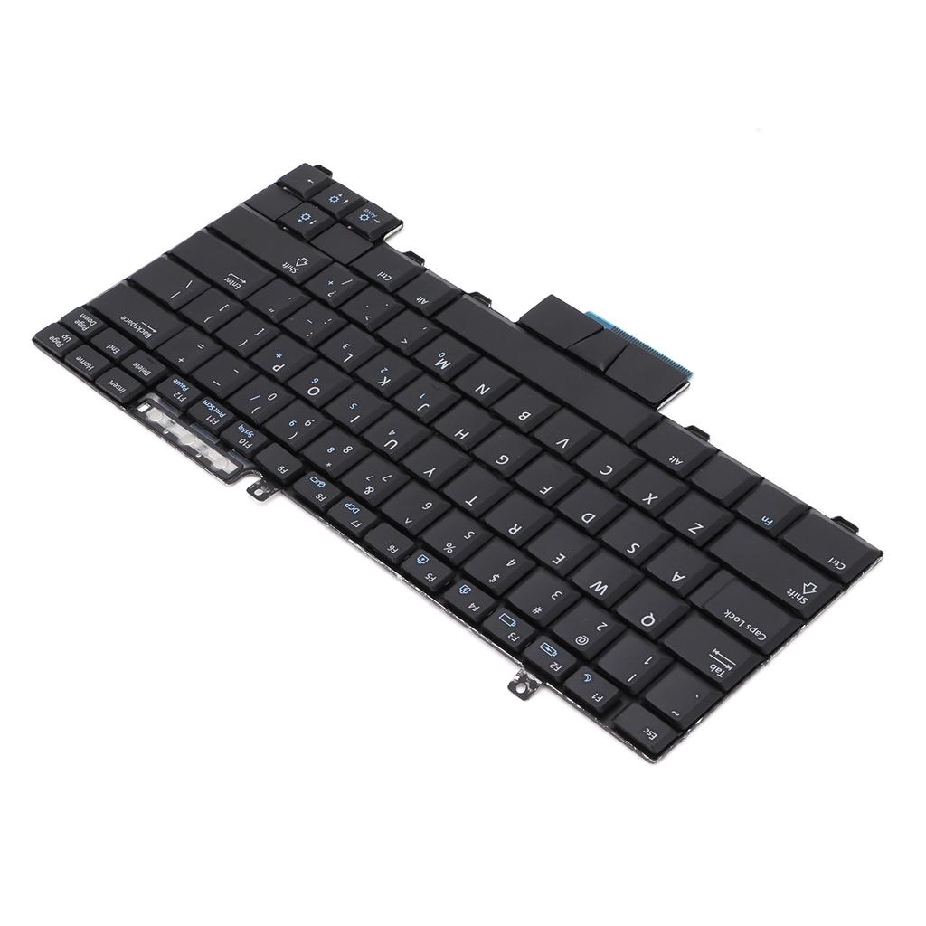 Replacement Keyboard Durable Convenient Replace Keyboard for DELL E6400 E6410 M4400 M2400 E6500Black