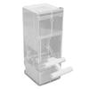 Automatic Bird Feeder Anti Spill 400ml Plastic Hanging Bird Cage Feeder for Parakeets Lovebirds