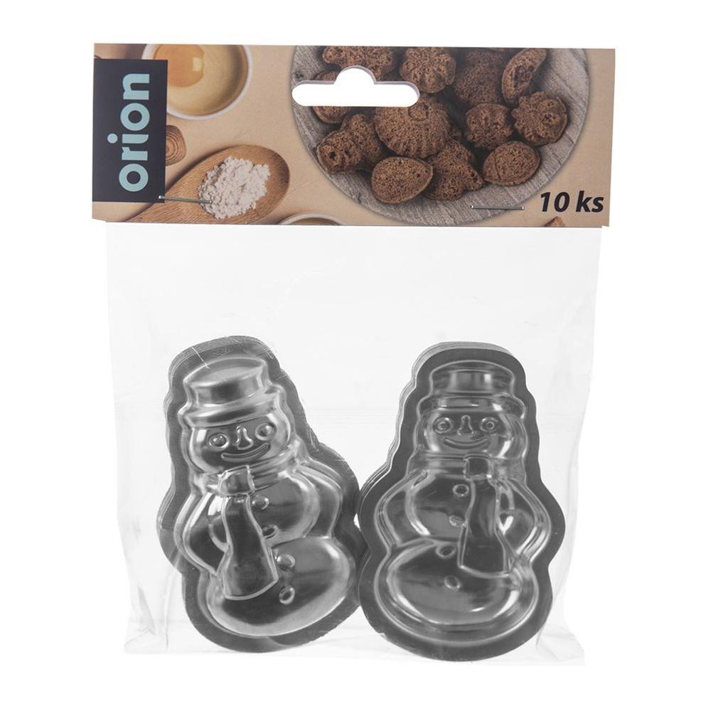 Snowman Cookie Cutters 10-Piece Set