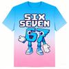 Sommer Mode Cartoon Sechs Sieben 67 Aufdruck Kinder T-Shirts Sommer Street Kurzarm Outdoor Freizeit Oberteile für Jungen und Mädchen T-Shirts Top