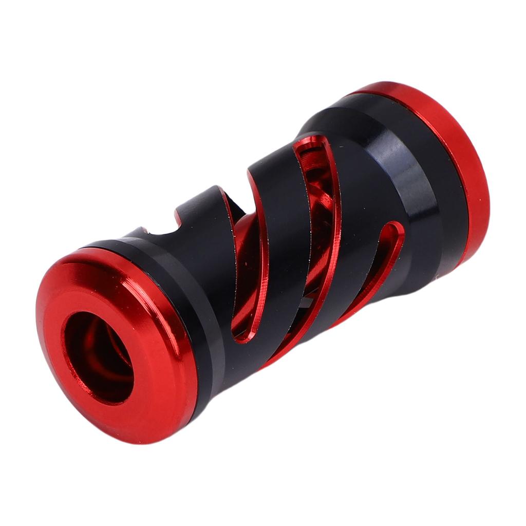Knob Replacement for S Fishing Reel Lightweight Anti Slip Alloy Fishing Reel Handle Knob with Fittings Black Red
