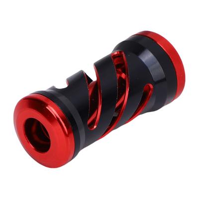 Knob Replacement for S Fishing Reel Lightweight Anti Slip Alloy Fishing Reel Handle Knob with Fittings Black Red