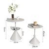 Modern minimalist rock slab small coffee table living room Nordic internet celebrity light luxury small apartment corner table
