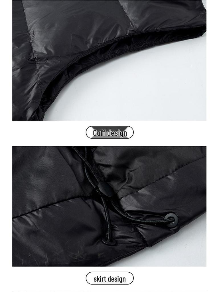 Men's Winter Stand-up Collar Down Vest - New Fashionable Warm Casual Top