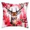 Christmas home decoration pillow cover Santa Claus Snowman Fawn print sofa cushion suite room decoration friend gift