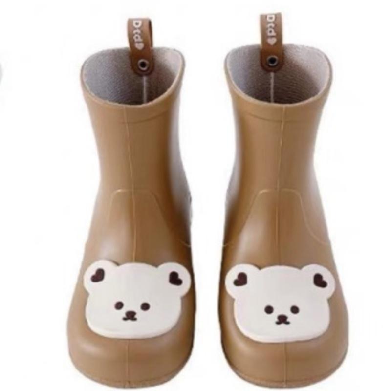 Fashion Rain Boot Girl Cute Cartoon Kids Water Boots Waterproof Non Slip Rubber Boots Child Casual Trendy Versatile Kid Shoes