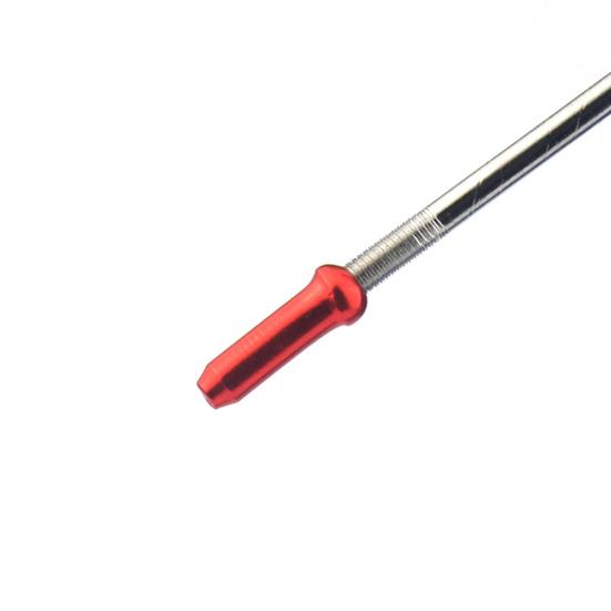 200Pcs Shift Cable Caps Colorful Wear-resistant Aluminum Alloy Bike Wire Core Wire End Caps Bicycle Components