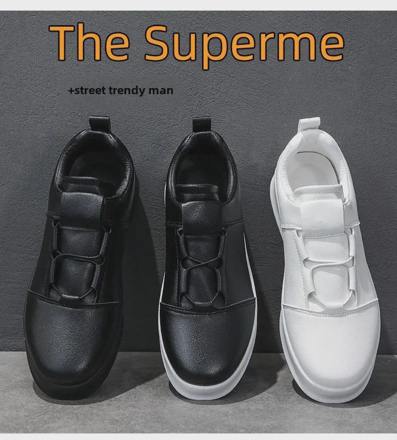 Men's Casual Slip-On Sneakers: Versatile, Lightweight, Youthful Sports & Flat Shoes