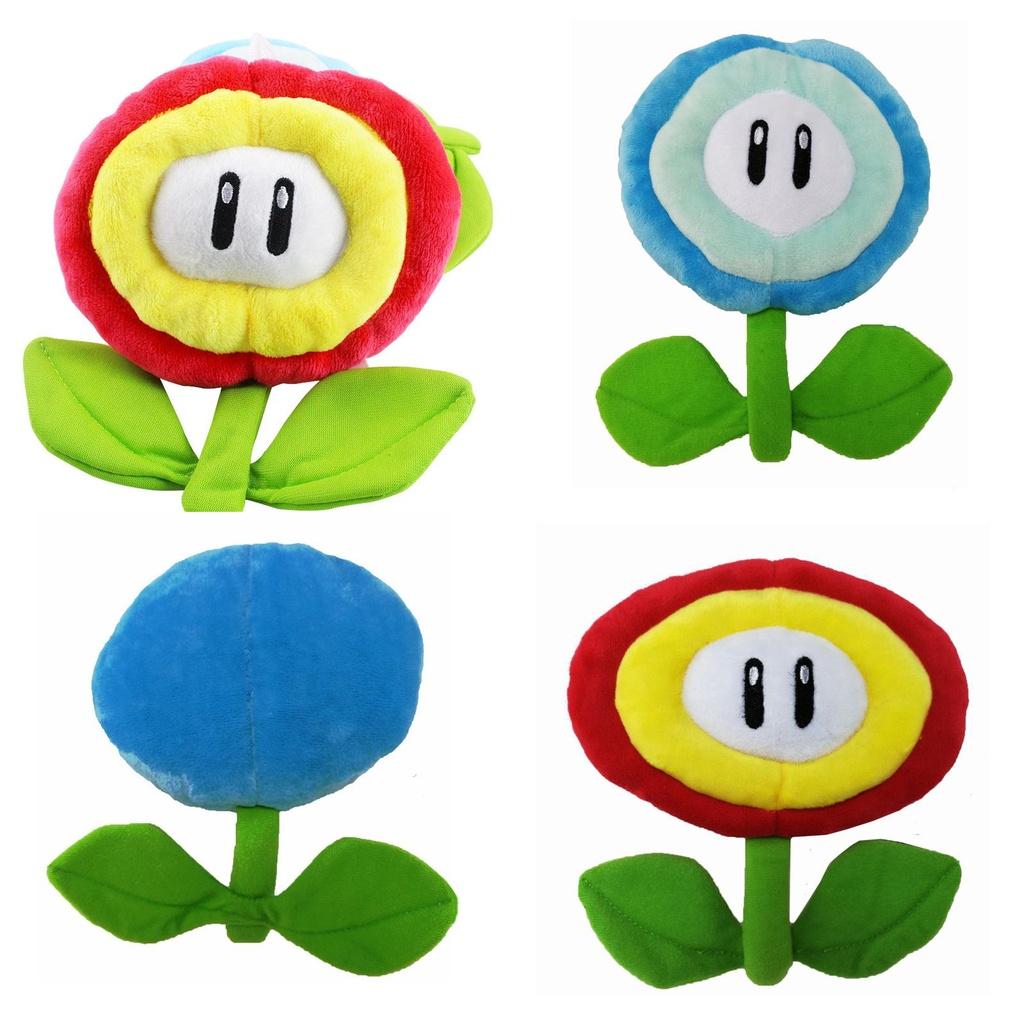 Super Mario Brothers Fire Flower Plush Toy Adorned With Soft Sunflower Design For Comfort