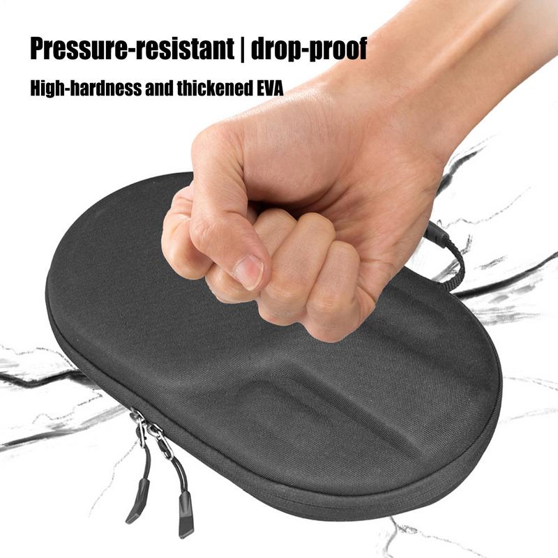 Table Tennis Racket Case Table Tennis Racket Storage Bag Hard Dustproof Protective Portable Zippered Cover For Equipment