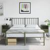 VidaXL Bedside Tables 2 Pcs Black Olive Green 36x39x60.5 Cm Steel, Cabinet, Side Cabinet, Bedroom Furniture, 846563