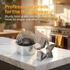 5pcs Food-Grade Cookie Cutter Set Stainless Steel Cookie Cutters  Home Kitchen DIY Bakery