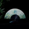 Japanese Folding Fan Handmade Decorative Kanagawa Wave Foldable Fan Handheld Vintage Hand Fans For Women Portable Folding F