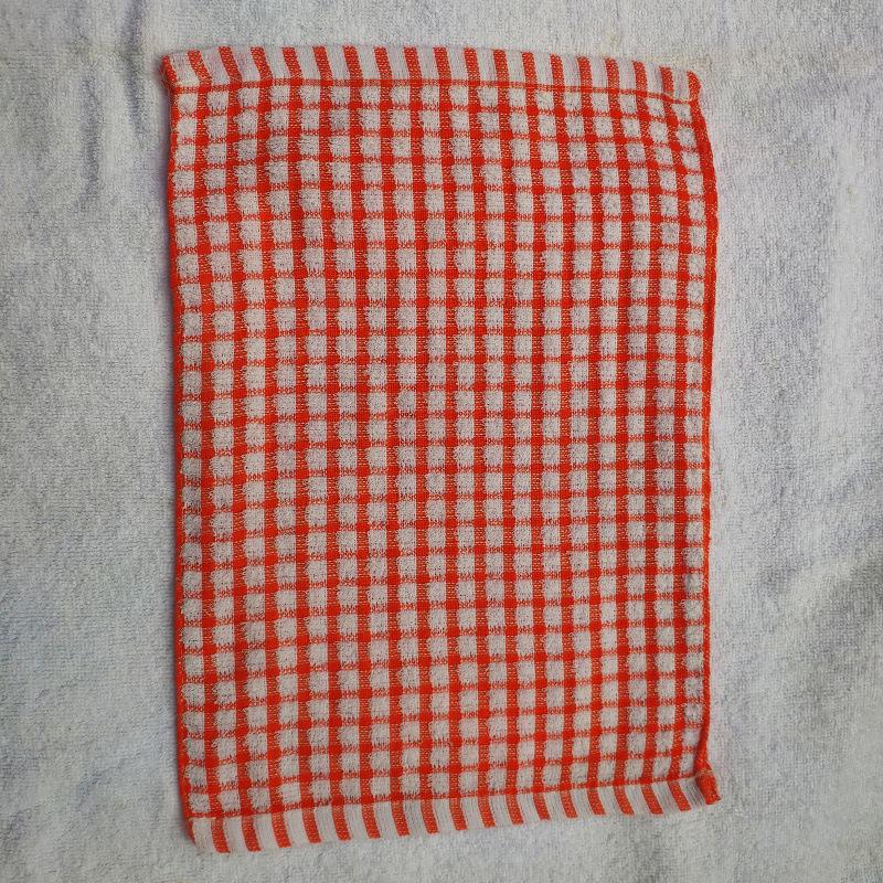 Prosop de bucătărie din bumbac cu grilă colorată: 28x40cm, 23g, disponibil în șase culori, calitate înaltă cu diverse specificații.