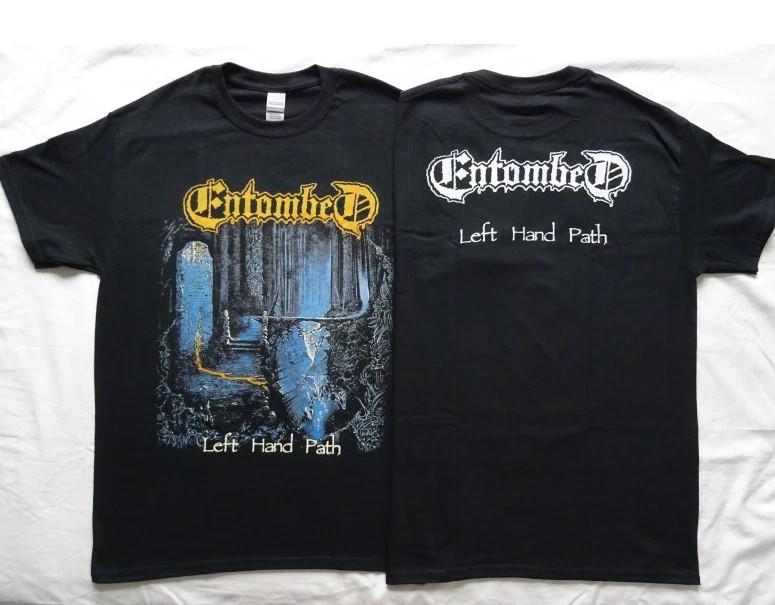 ENTOMBED Left Hand Path T-shirt, size S-5XL T-Shirt shirt S