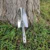 Stainless Steel Shovel With Measurement Markings, Comfortable Grip For Garden And Yard Work  Lightweight Landscaping Tool
