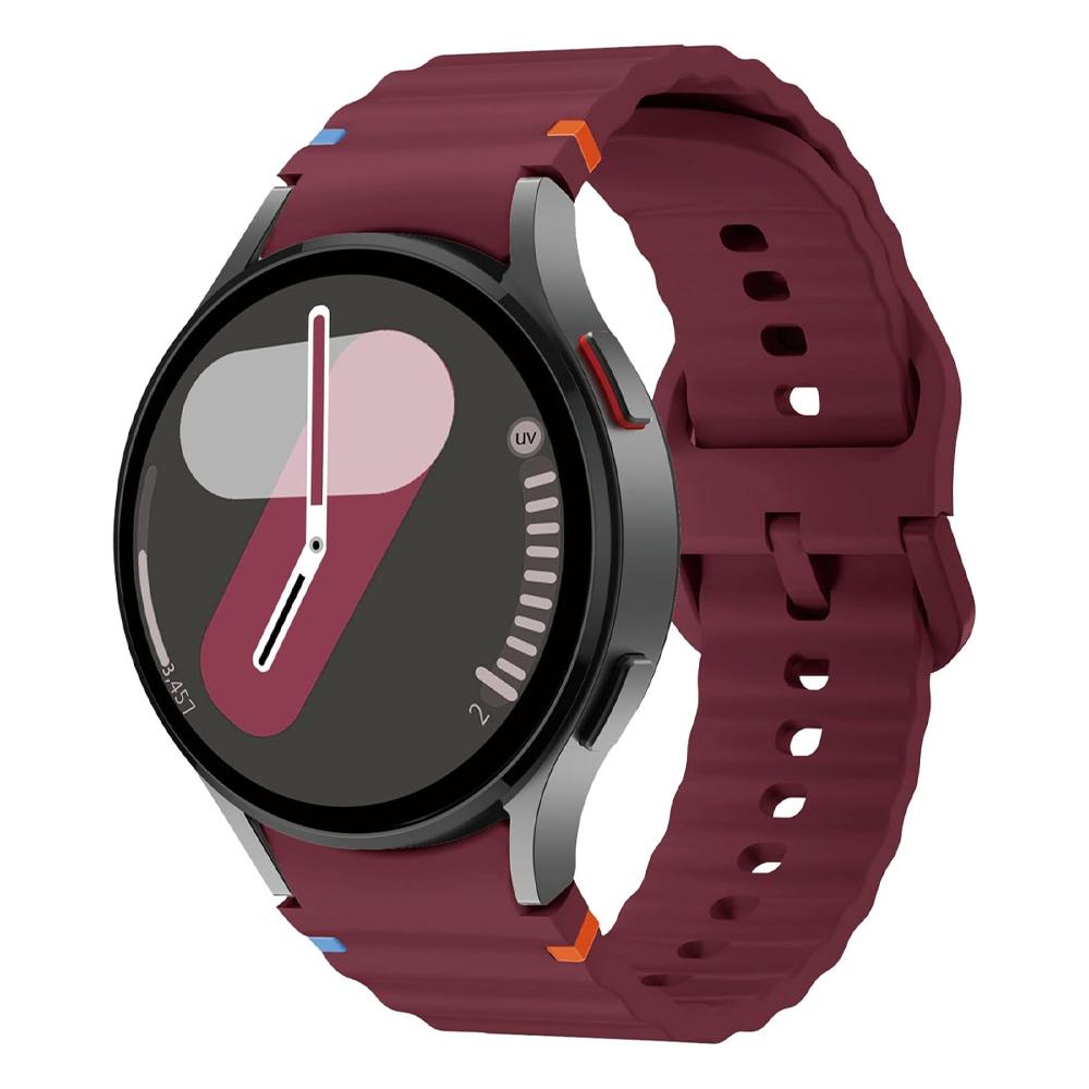Sport Band for Samsung Galaxy watch 7/FE/4/5/6 classic/5 Pro 40 44mm No Gaps correa bracelet silicone belt Galaxy watch 7 straps