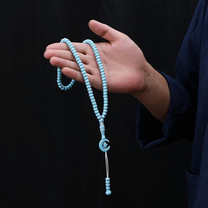 Arab 99 Islamic Prayer Beads Hui Rosary for Daily Prayer and Praise