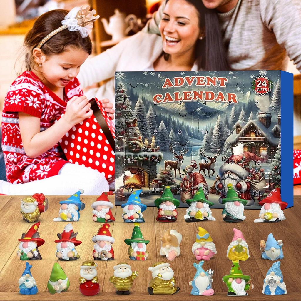 Weihnachts-Countdown-Kalender, 24 Weihnachts-Countdown-Kalender, Weihnachtssets, Weihnachts-Überraschungsparty-Geschenke, Weihnachts-Blindboxen