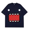 Funny Domo Kun Graphic Print Tshirt Men Women Loose Casual Oversized Oneck Cotton Streetwear Harajuku Fashion Summer New Tee