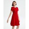 Langzi Triacetate Basic Wardrobe Casual Summer Dress