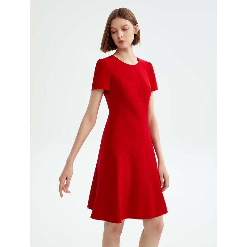 Langzi Triacetate Basic Wardrobe Casual Summer Dress