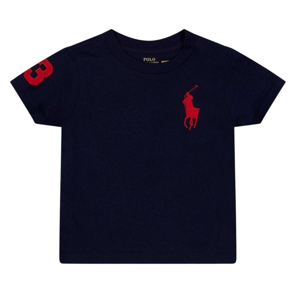 Ralph Lauren Childrens/Kids Embroidered Logo Crew Neck T-Shirt